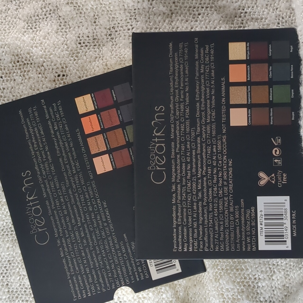 Beauty Creations MINIPRO Vol.2 twelve shade pallete, 26g/0.92oz - Picture 3 of 12